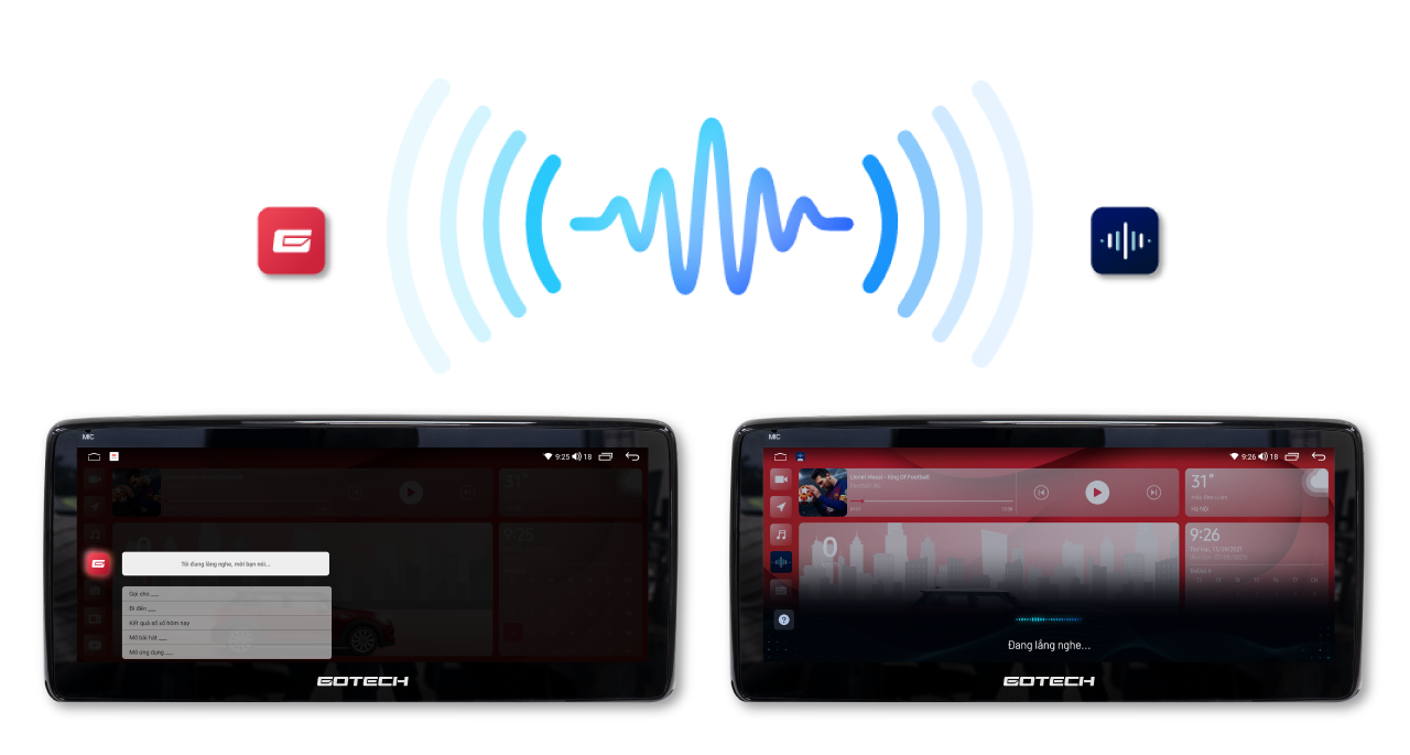 MÀN HÌNH Ô TÔ THÔNG MINH GOTECH GT MAZDA PRO